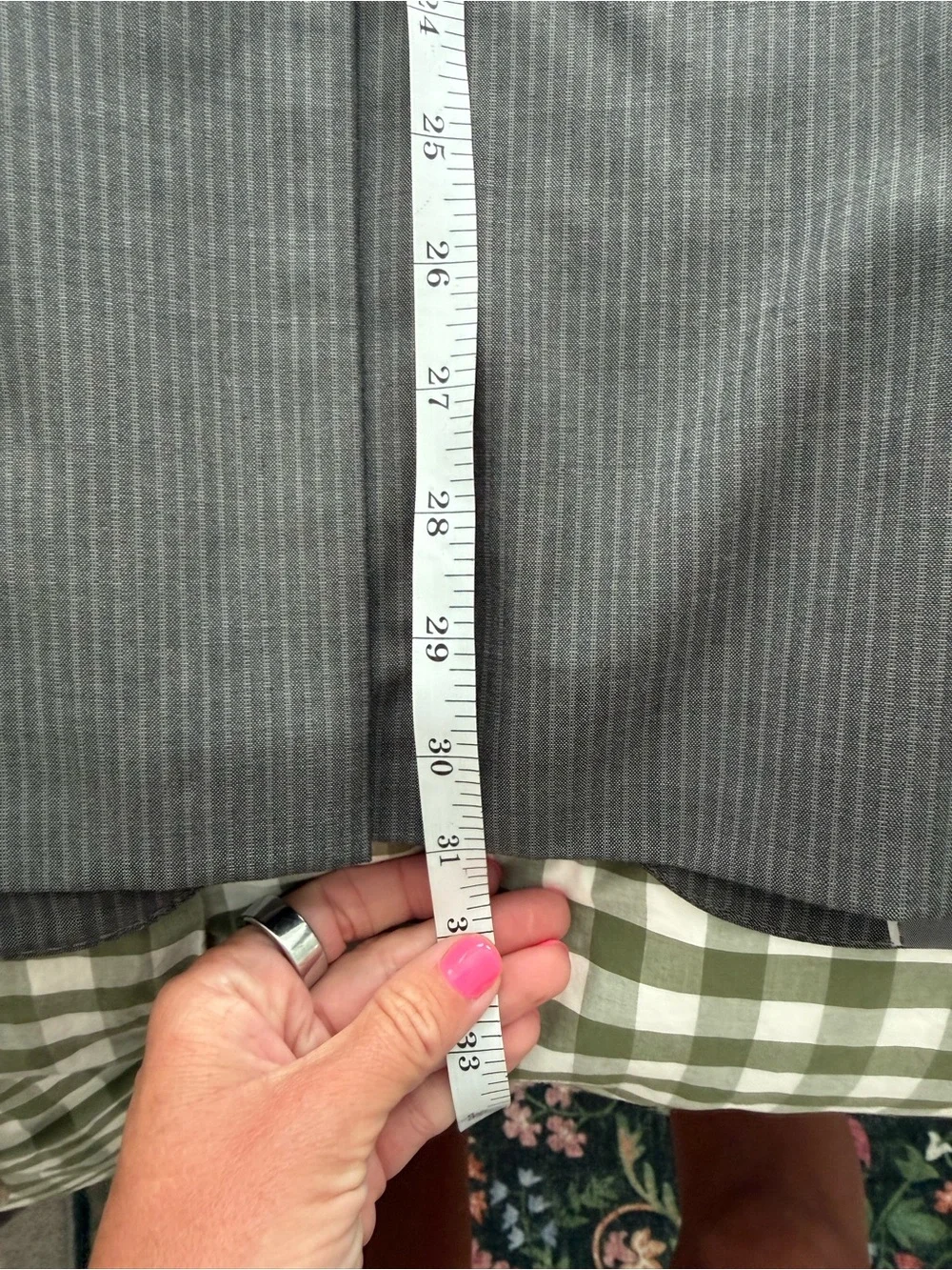 Hugo Boss Men's Gray Pinstripe Sport Coat